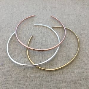 Stella & Dot Essential Hammered Cuff Set